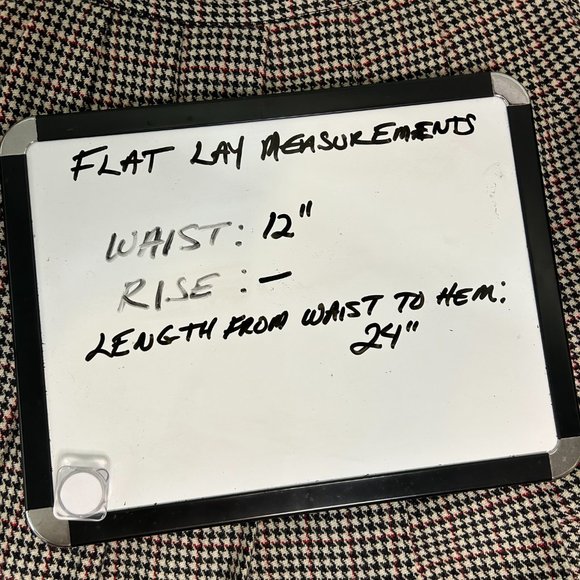 Vintage The Villager Houndstooth Wool Academia Preppy Pleated Skirt Country - Picture 9 of 9